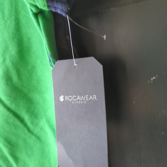 Rocawear 24 Months Fern Green Shirt & Jeans Blu 2 Piece Outfit Set New With Tags - Picture 7 of 16